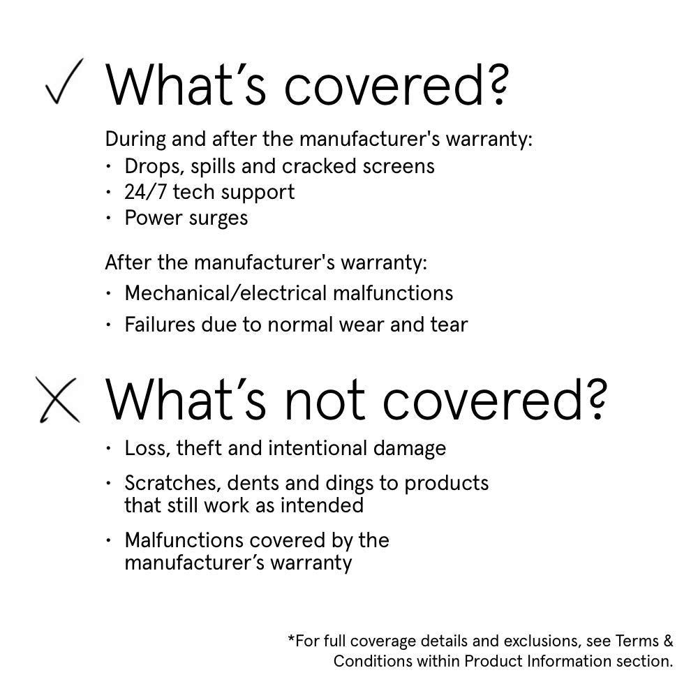 ASURION 2 Year Portable Electronic Accident Protection Plan ($125 - $149.99)