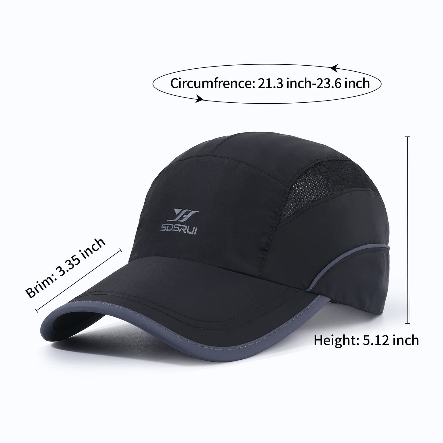 Kozinu Running Hat Mesh Sports Baseball Cap Quick Drying Cap for Men Women