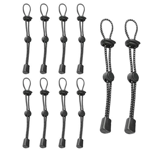 CHIVOLONA Backpack Hiking Stick Holder,Adjustable and Reflective Elastic Rope Lanyard,Walking Pole Fixing Buckle,Quiver Straps for Outdoor Hiking,Rock Climbing and Mountaineering Pole Storage