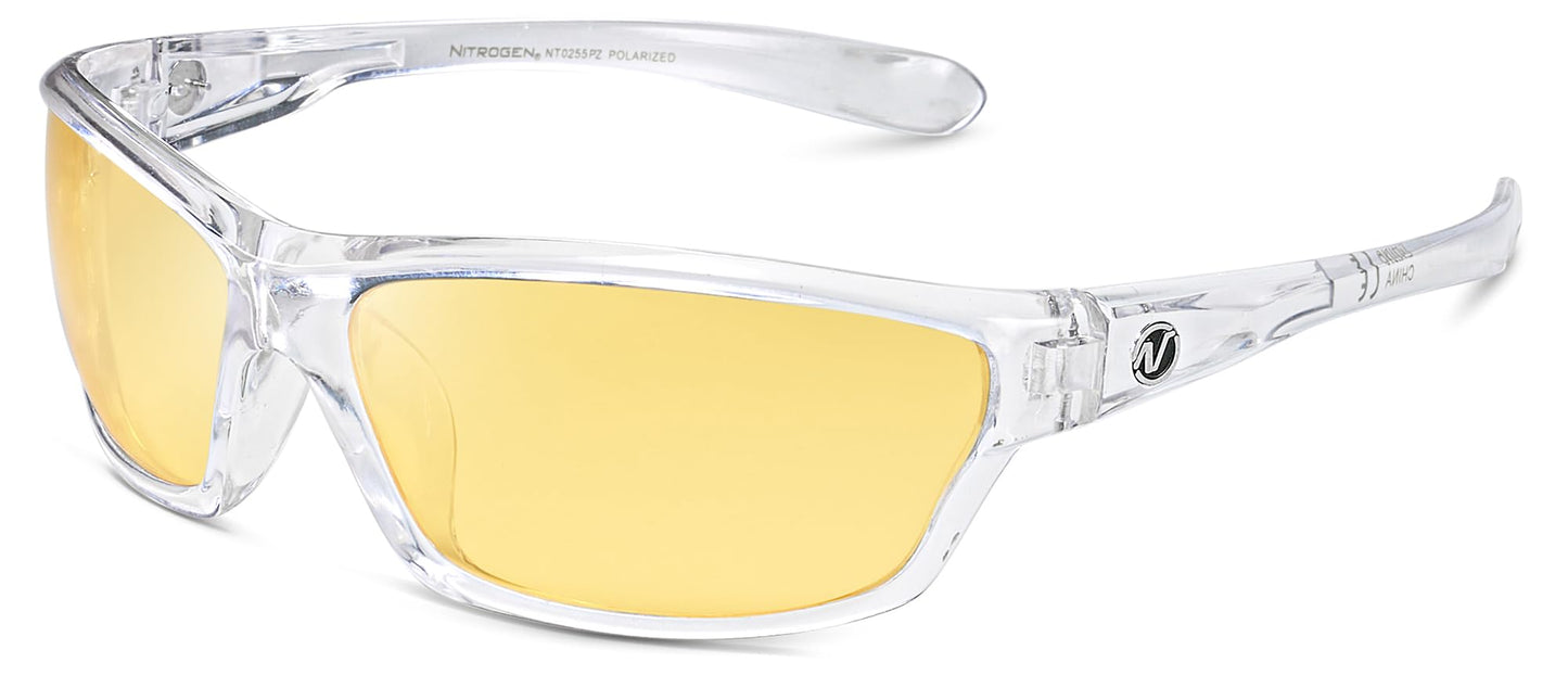 Nitrogen Polarized Wrap Around Sport Sunglasses for Men Women UV400 Driving Fishing Running Sun Glasses