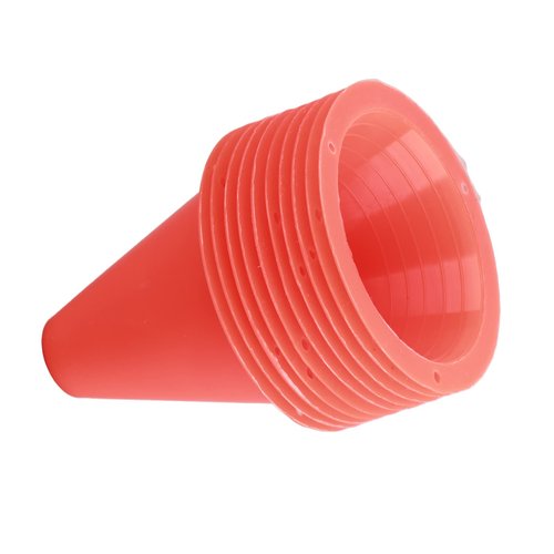 XMEYE 10pcs Soccer Cones, 3.15 Inch Mini Cones for Sports Training Plastic Mini Cones for Basketball, Football, Agility, and Footwork Training (Orange)