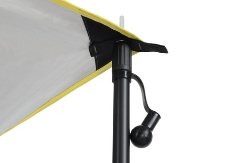 Green Elephant Camping Tarp Poles - Adjustable Aluminum Telescoping Tent Poles for Tarps, Canopy & Awning - Heavy Duty Collapsible Pole Set of 4 - Extends 8ft, Shrinks to 2ft - Caravan & Beach Shade