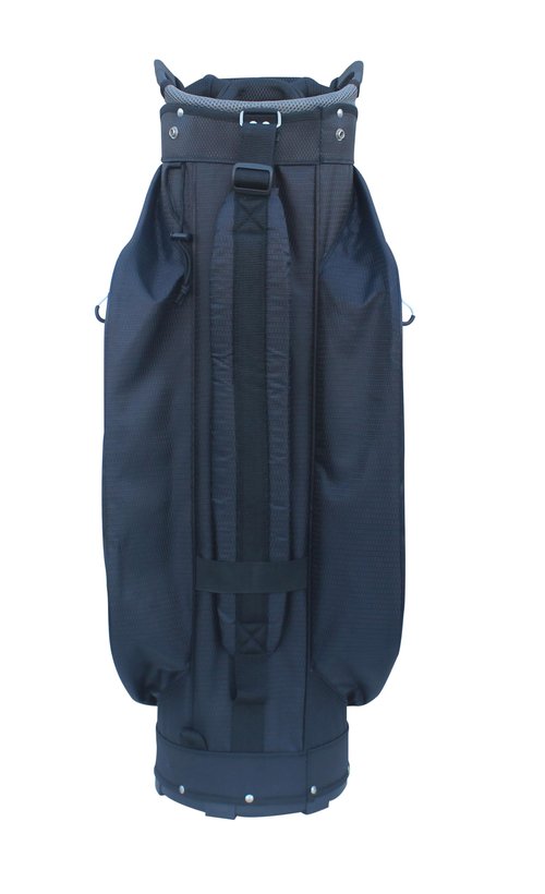 Rife Golf RF-LITE Premium Cart Bag ??14-Way Organizer Divider Top with Putter Pit Well 9.5" Lightweight Nylon Bag 9 Zippered Pockets Insulated Cooler Ample Storage Pockets Black Gray Colors