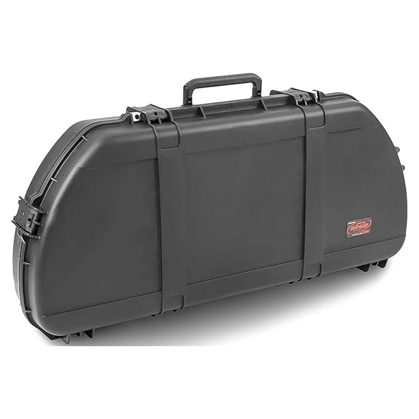 SKB iSeries Curved Hard Shell Case for Archery Bows w/ Quiver & Accessory Pockets - Waterproof & Dust-Tight Design, Heavy-Duty Bow and Arrow Gear Equipment Storage with Trigger Latches