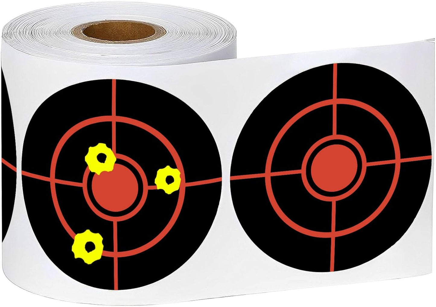3 Inch/4 Inch Splatter Targets, Adhesive Shooting Target Stickers for BB Gun, Pellet Gun, Airsoft, Pistol, Rifle Shooting Practice (200/250/400/500Pack)