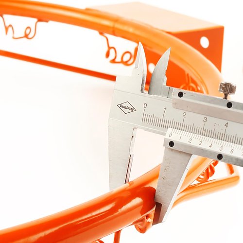Dream Travel Kids Basketball Rim Goal - Wall Mounted Indoor/Outdoor Hanging Hoop, 32cm/12.6in