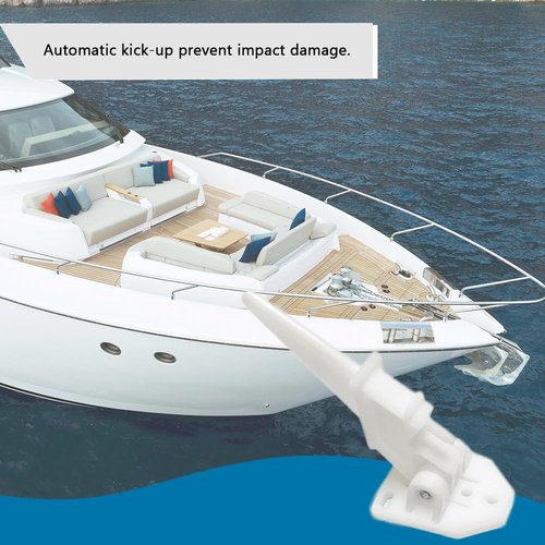 Marine Boat Speedometer Pitot, Automatic Kick-up Tube Assembly Up to 80 MPH (Speedometer Pitot)