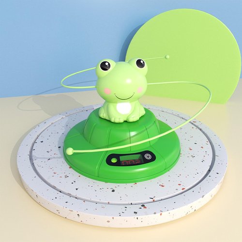 Jumping Rope - Electronic Jump Rope | Electronic Fitness Jump Ropes with Remote Control | Entertaining Sports with 2 Adjustable Speeds for Kids Adults