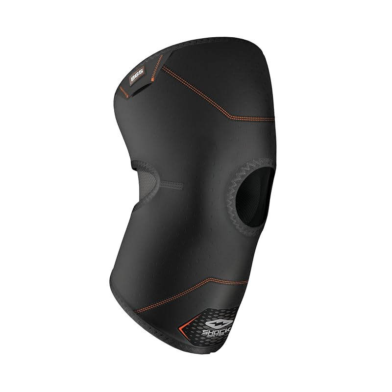 Shock Doctor Open-Patella Knee Sleeve Brace – Large, 1 Unit