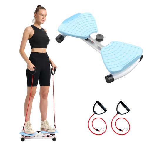 HOTWAVE Waist Twister Board – 360° Rotating Fitness Board for Core Workout, Weight Loss, and Waist Toning – Non-Slip Surface with Adjustable Resistance – Home Exercise Equipment for Men & Women