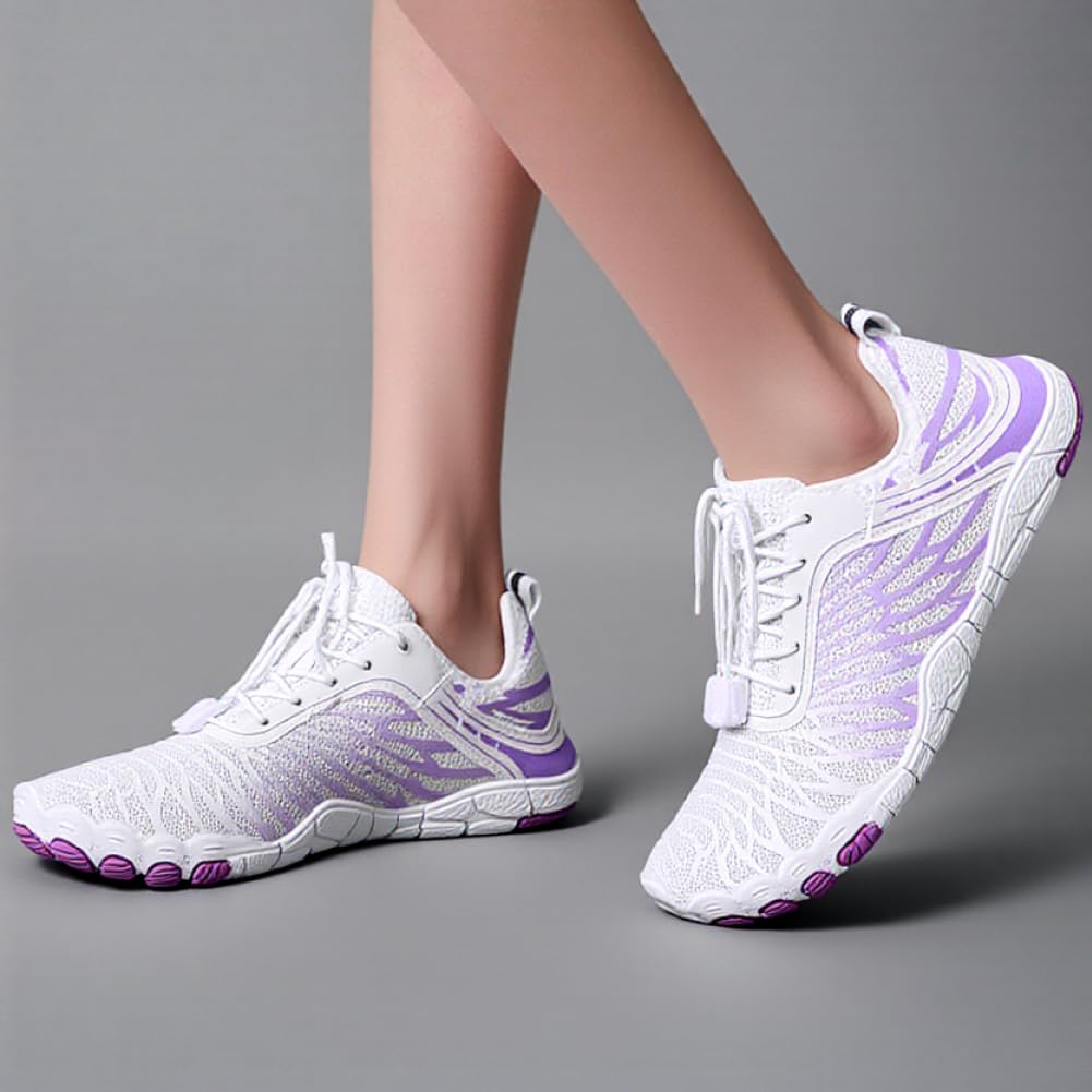 ELETON Barefoot Shoes Women Men Footwear, Wide Toe Box Hiking Zero Drop Non-Slip Quick-Dry River Boat Pool Beach Water Shoes, Lightweight Swimming Running Walking Sneakers Unisex