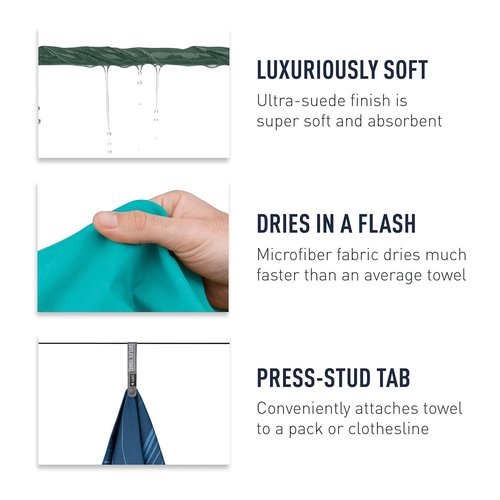 Beach Towel Microfiber Travel & Gym & Camping Towel Oversized. Quick Dry - Super Absorbent 30"*60"-Grey