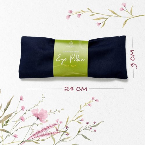 Sarveda Lavender Scented Eye Pillows for Yoga, Meditation and Relaxation | Rose (Rose)