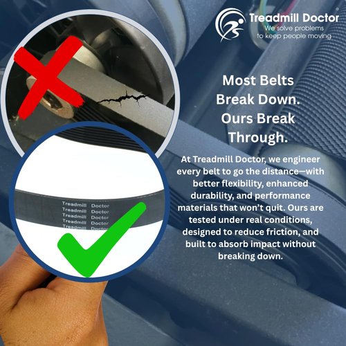 Treadmill Doctor Drive Belt for Proform Performance 600 C Treadmill, Model Number PFTL795110