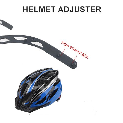 QINGFAN 2Pieces Adjustable Biking Headgear Adjuster Replacement Rotating Knot Adjustable Cycling Headgear Adjuster Attachment