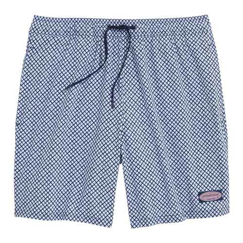 vineyard vines Mens 7 Inch Printed Chappy Swim Trunks