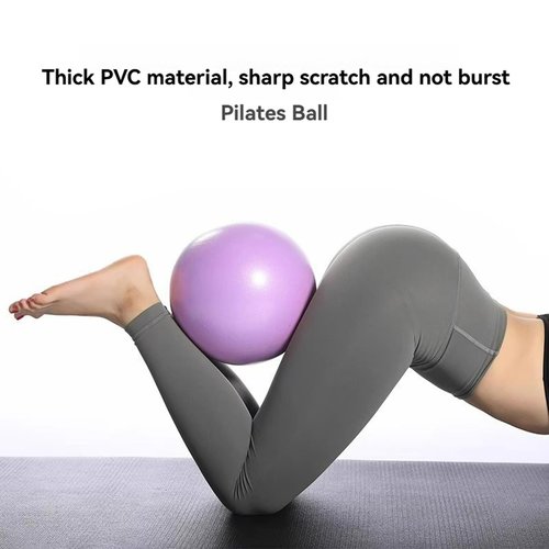 Pilates Essential Kit, Pilates Home Workout Kit with Socks, Home Pilates-Kit for Women for Full-Body Exercises Gym Fitness Equipments (Blue Set)
