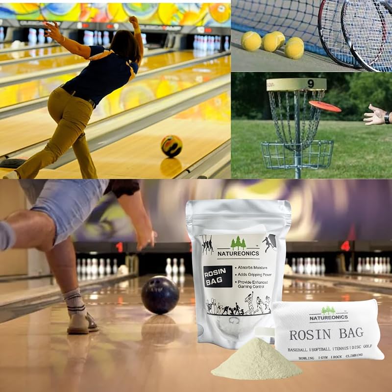 Rosin Bag 5.12 In x 3.4 In, 150 g – For Baseball, Bowling, Tennis, Disc Golf, Pole Grip (Variation: 5.12 x 3.4 x 1.38 inches)