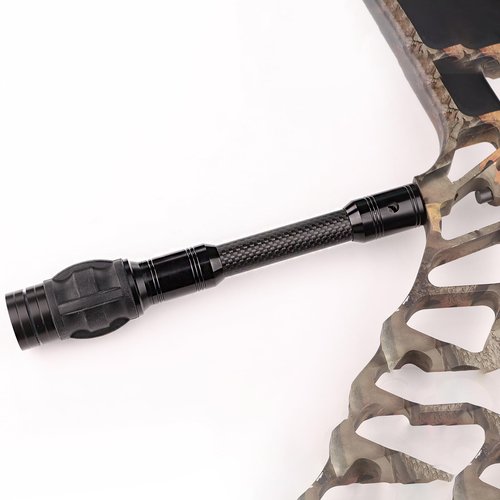 GQT Archery Bow Stabilizer for Compound Bow, Carbon Fiber Bow Balance Bar, Damping System and Weights Kit, 6 in