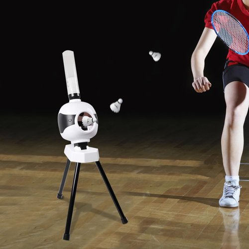 Mlonausz Automatic Badminton Shuttlecock Machine Launcher Badmintonshooting Machine, New