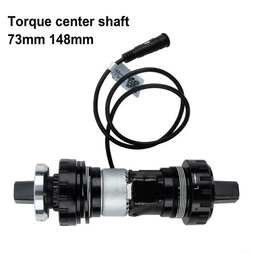 Replacement E-Bike Axle Metal SR PA231.32.ST.C Steel Torque CenterAxle Sensor About 350g/set Electric Bicycles, for Bafang Electric Bicycle Torque Sensor, 6PIN Cable, 73mm Bottom