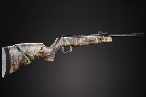 Lancer Tactical x SnowPeak SR1000S Break Barrel 5.5mm .22 Caliber Air Gun - (Camo) Up to 800 FPS