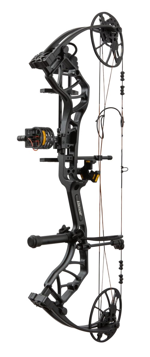 Bear Legit Maxx Ready to Hunt Compound Archery Bow, 70lb. Draw Weight, Right Hand, Black