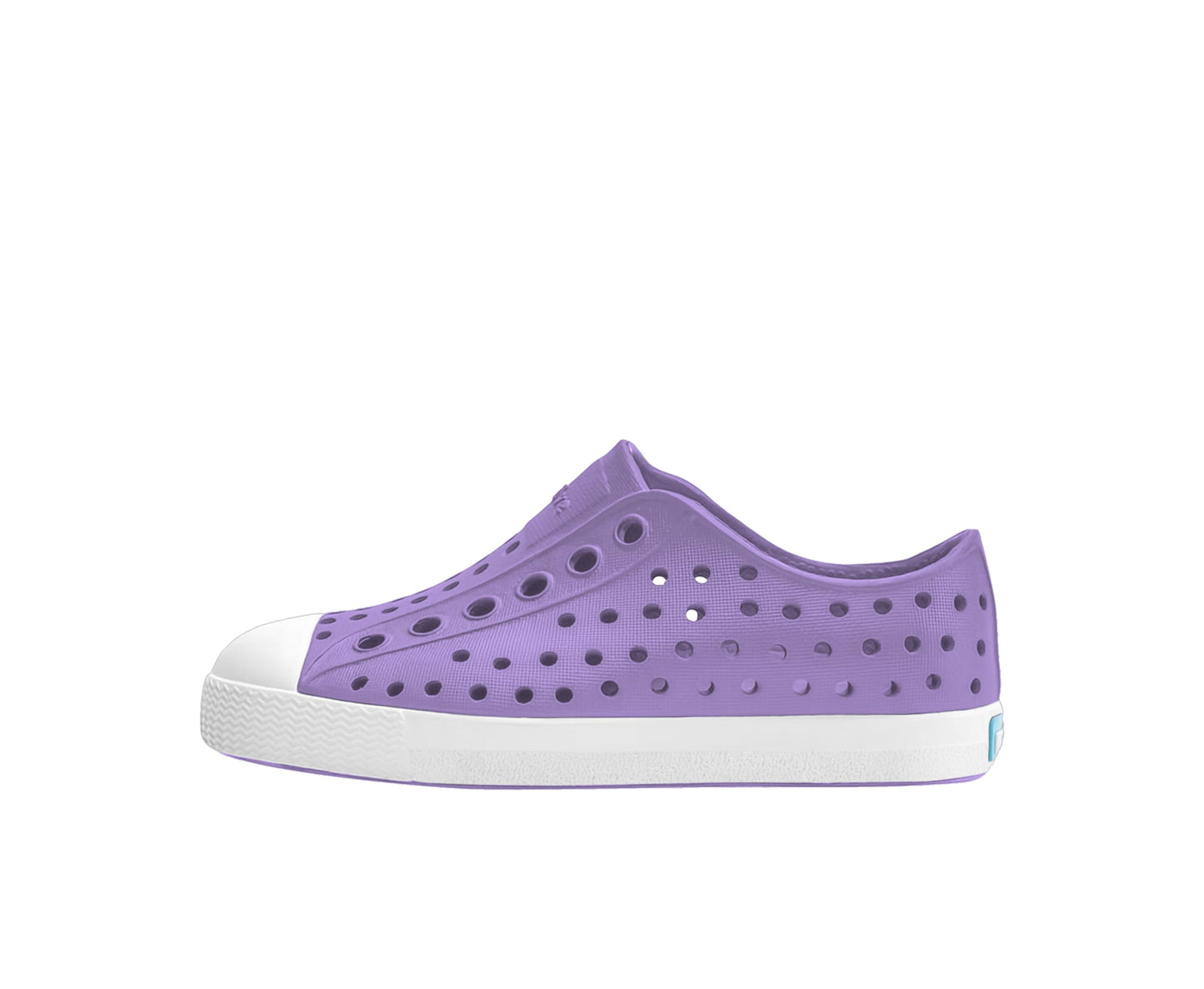 Native Shoes Unisex-Kids Jefferson Sneakers, Twirling Purple/Shell White, 2 Little Kid