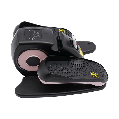 Electric Elliptical Machine for Home, 5-Speed Foot Pedal Exerciser with Remote Control, LCD Display, and Massage Particles, Portable Leg & Foot Rehab Trainer for Home/Gym/Office