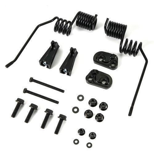 Spring Style Rail Mount Ice Scratchers, Snowmobile Ice Snow Scrtchers Kit Snowmobile Ice Sratchers for Ski-Doo, Replace OEM# 860201728