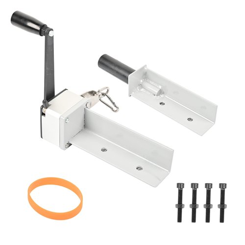 SPG Archery Draw Board for Compound Bow - Hand Crank Compound Bow Draw Board with Tow Rope 100lbs Pulling Capacity Professional Bow Maintenance Tool Fits Most Bow Press