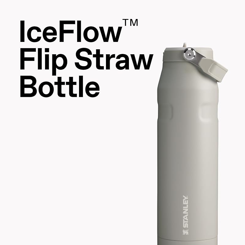 Stanley IceFlow Flip Straw 2.0 Bottle - 16 oz Ash (Variation: Ash+16 Ounces)