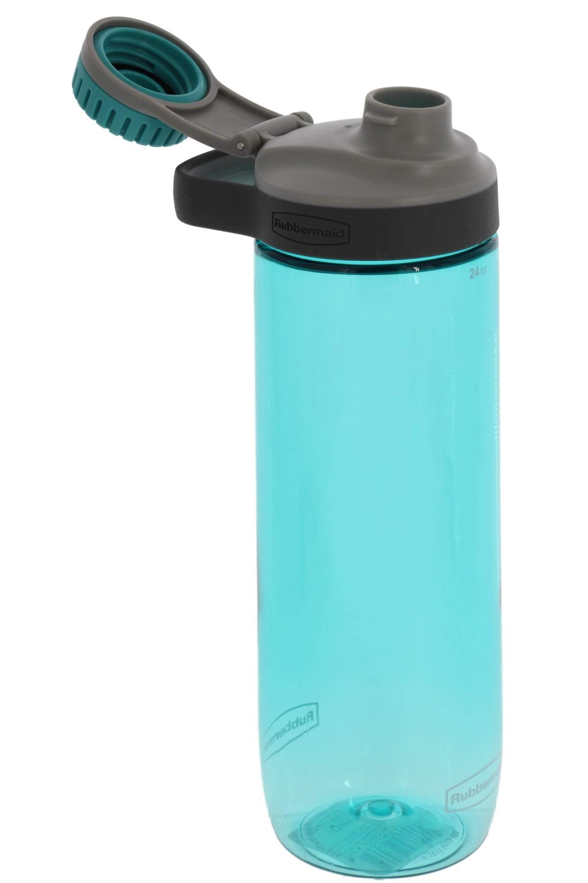 Rubbermaid Leak-Proof Chug Water Bottle, 24 oz, Aqua Waters