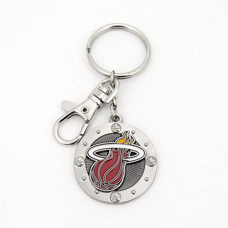 NBA Impact Keychain - Miami Heat Officially Licensed Team Key Ring