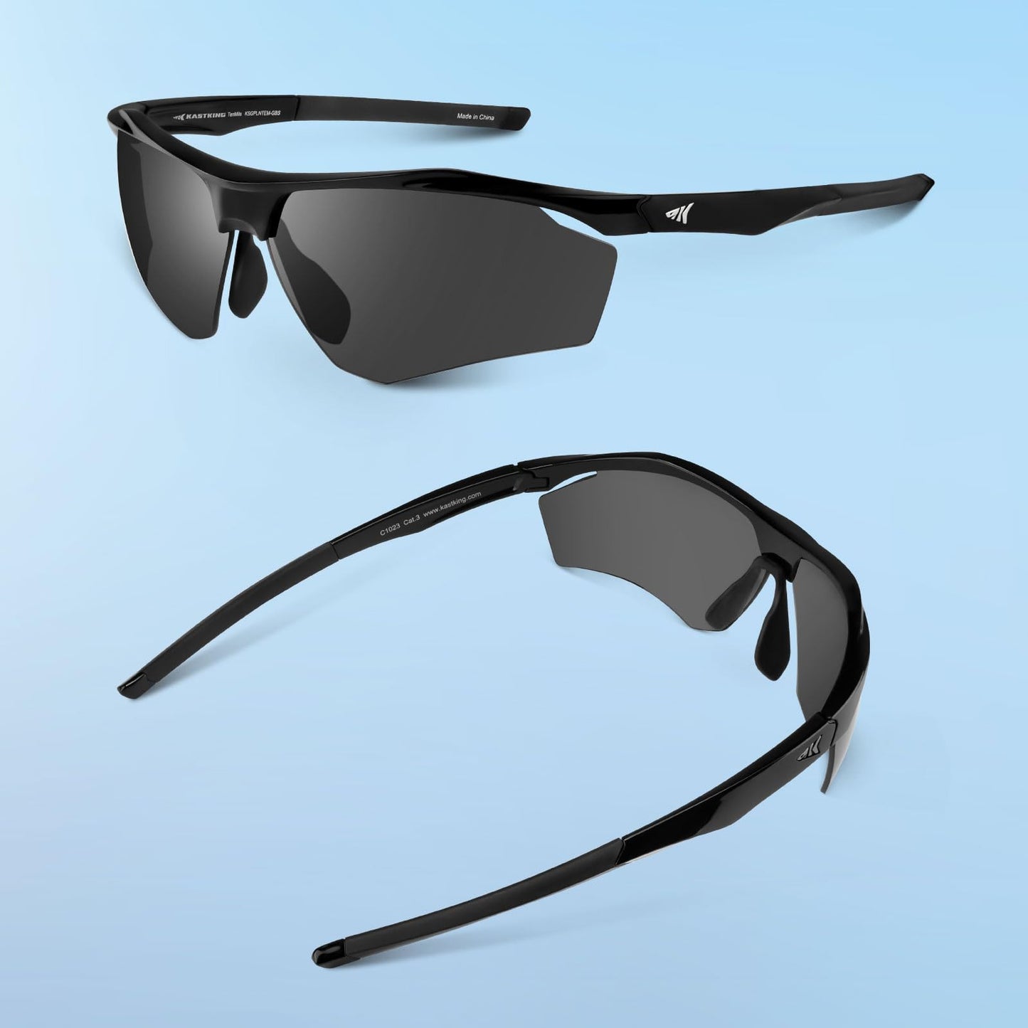 KastKing Tenmile Polarized Sunglasses for Men & Women, UV Protection,Sport Sunglasses Cycling Fishing Outdoor