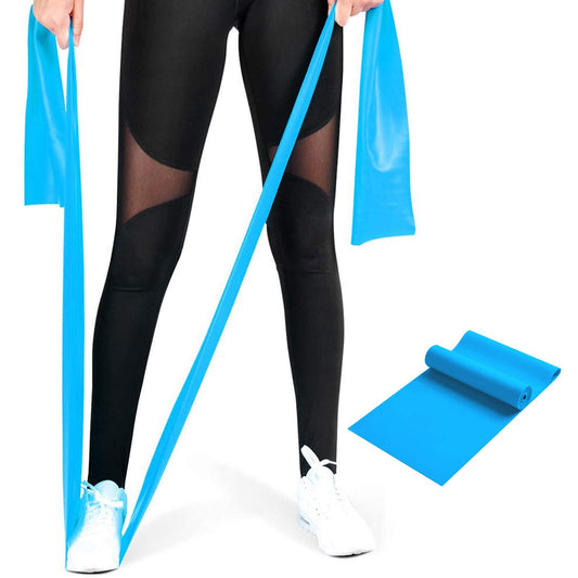 GOAITOU Resistance Bands, Elastic Exercise Bands for Home Workout, Physical Therapy, Recovery, Yoga, Pilates, Strength Training, Lightweight Fitness Band for Seniors, Adults, Pregnant Women