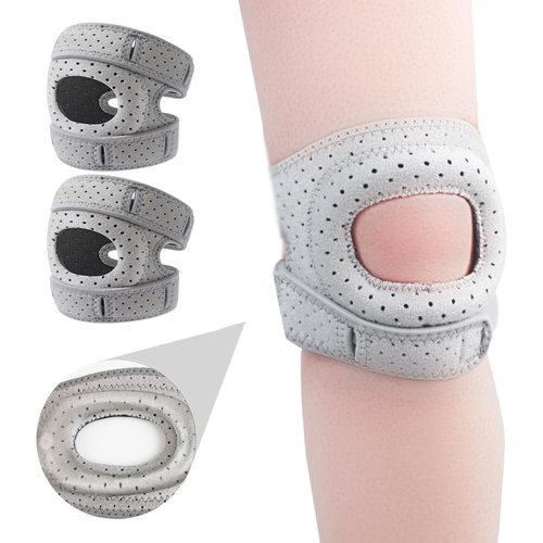 DIKWQAS Wellknee Knee Brace | Patella Stabilizer Knee Braces | 2Pcs Adjustable Patellar Tendon Support Sleeves Brace | Open Patella Knee Support For Men And Women | Rodilleras Para Dolor de Rodillas