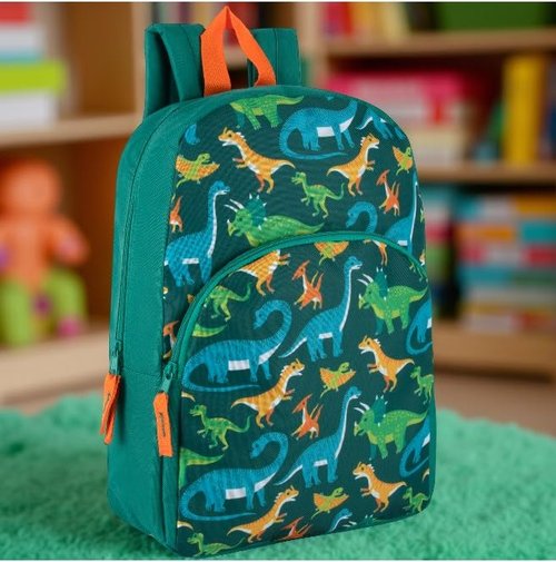 Trailmaker 15 Inch Kids Backpacks for Boys & Girls | Preschool, Kindergarten, Elementary School Backpacks with Adjustable, Padded Straps (Prehistoric Pals)