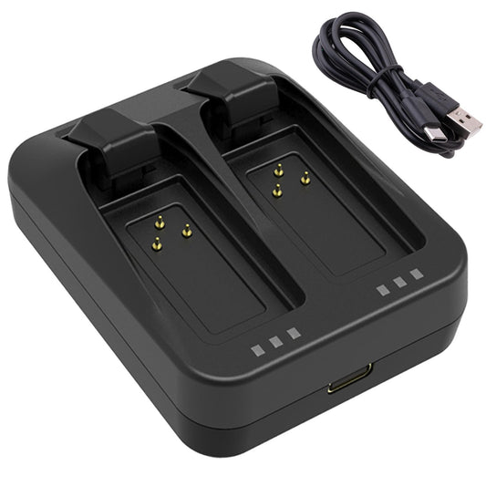 2 Port Dual Battery Charger for SramAxs Red eTap Force Rival Gx Eagle Battery, USB C Port Input with USB A to C Cable