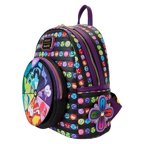 Loungefly Pixar Inside Out 2 Core Memories Spinning Wheel Mini Backpack