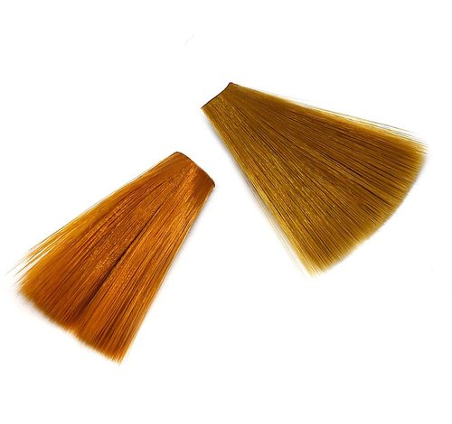 KTGCOZS 2 pcs Tapered Nylon Fibers for Dry Wet Nymphs Mayfly Tails Fly Tying Material Nylon Ultra Fine Fibers Tails Synthetic Material
