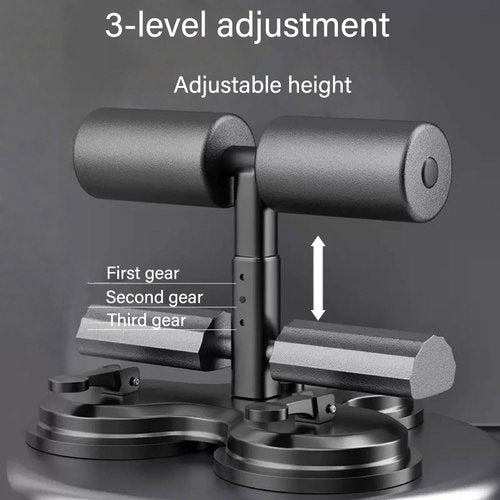 Ab Training Auxiliary Device, 2025 Upgrade 3 Suction Cups, Sit Up Machine, Multi-functional Adjustable Ab Trainer Equipment, Ab Workout Equipment for Home & Gym