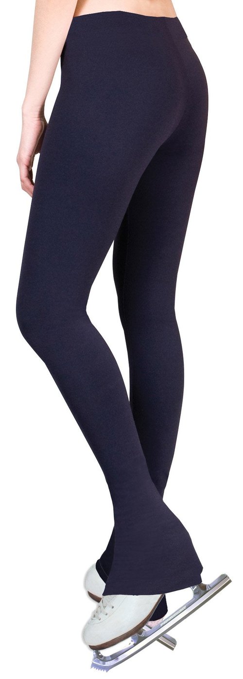 NY2 SPORTSWEAR Figure Skating Practice Pants - Black - Adult Sizes- (Adult Small)