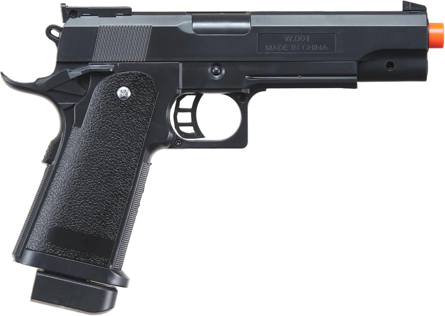 250 FPS M1911 Custom Durable Plastic Spring Airsoft Pistol (Color: Black)