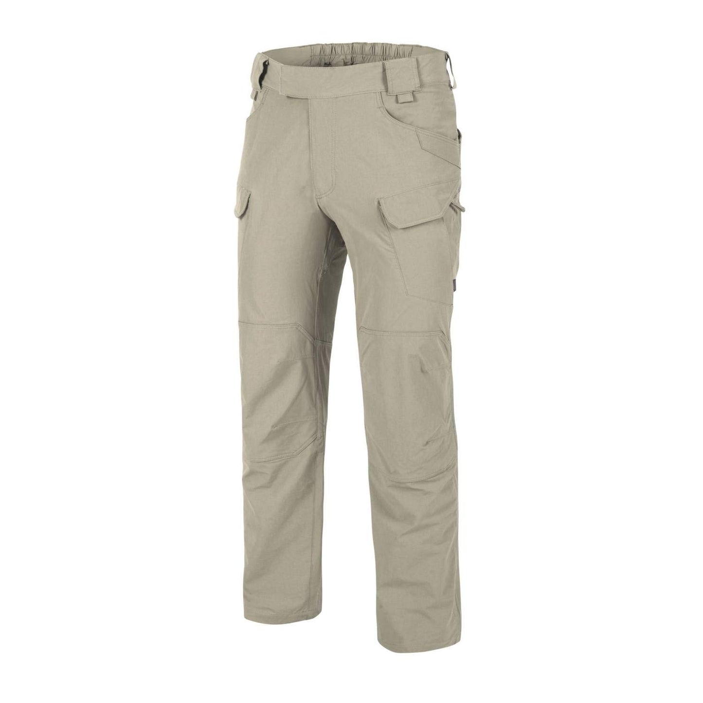 Helikon-Tex OTP Outdoor Tactical Pants - Water Resistant Ripstop Mens Cargo Pants - Outback Line - Lightweight, Hiking, Law Enforcement, Work Pants, Khaki Waist 34 Length 32