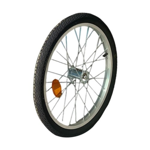 kowaku Bicycle Trailer Wheel Spare Wheel Bicycling Portable Easy Install Lightweight Replaceable Replacement Bike Trailer Component, 16 inch