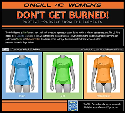 O'Neill Wetsuits Women's Standard Thermo-X Long Sleeve Crew, Black, Small