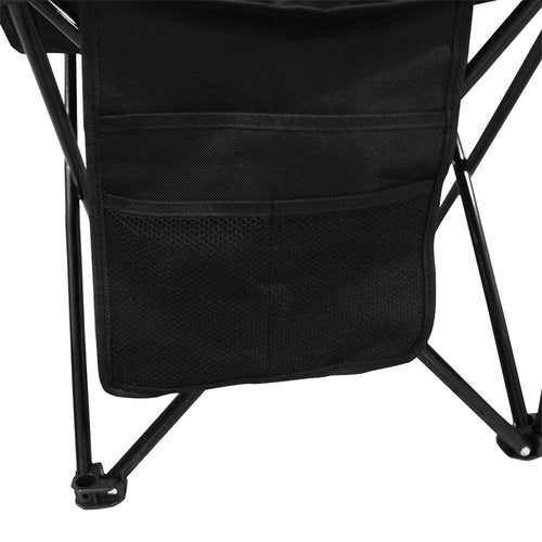 Yaheetech 6 Seats Foldable Sideline Bench for Sports Team Portable Camping Folding Bench Chairs with Carry Bag, Black