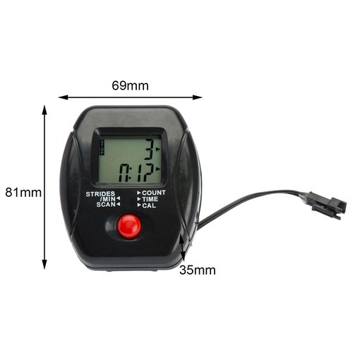 Kdjuope Universal Replacement Speedometer for Exercise Bikes