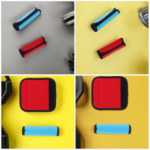 Abaodam Barbell Cover 4 Pack Protective Pads for Barbell Handles Grip Sleeves for Gym Equipment